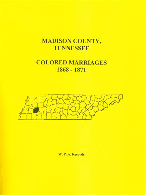 Genealogical gleanings from ... Madison County, Tennessee