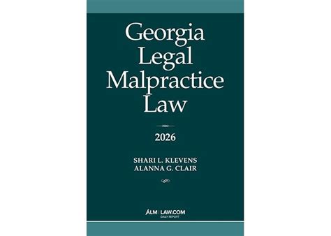 Georgia Legal Malpractice Law 2020