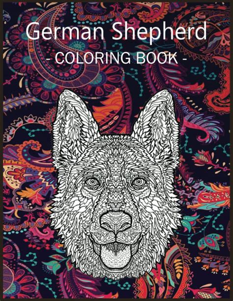 German Shepherd Coloring Book
