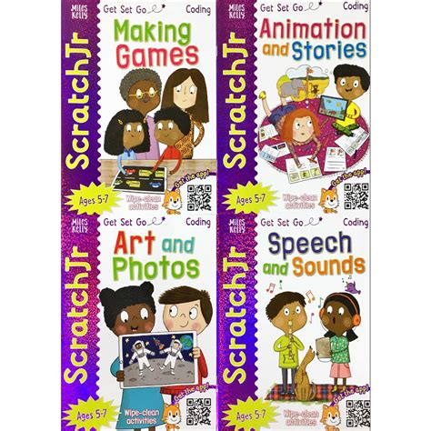 Get Set Go Coding: Scratch Jr four pack