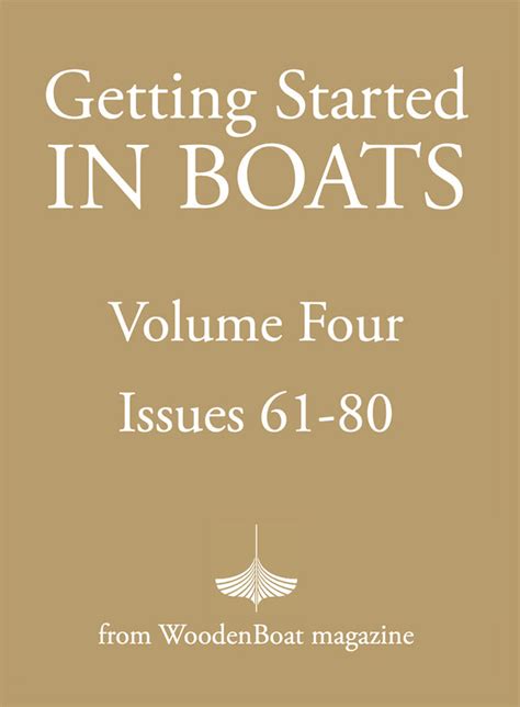 Getting Started in Boats Volume 4