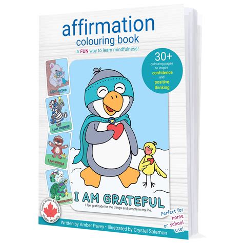 Girl Affirmation Colouring Book