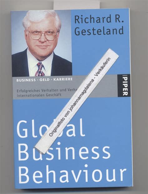 Global Business Behaviour.