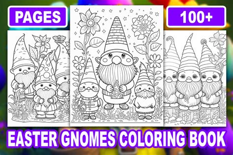 Gnomes Coloring Book