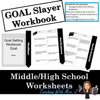 Goal Slayer Workbook