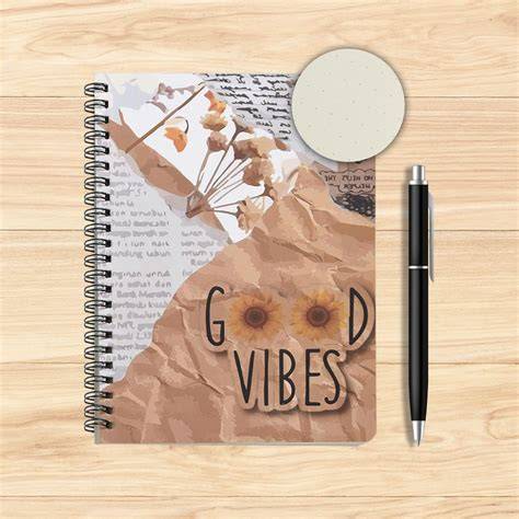 Good Vibes Dot Grid Notebook