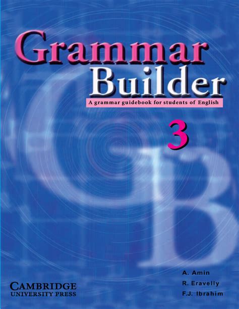 Grammar Builder Level 3