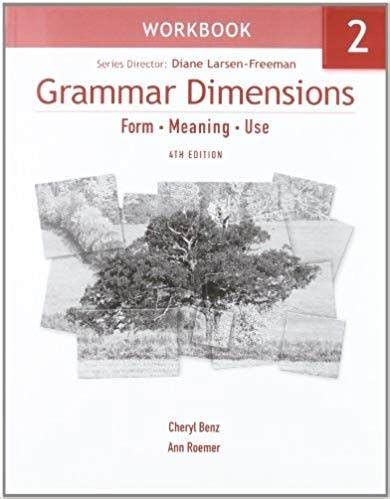 Grammar Dimensions Workbook 2