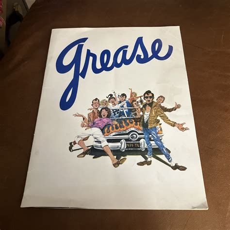 Grease Souvenir Program