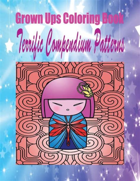 Grown Ups Colouring Book Terrific Compendium Patterns