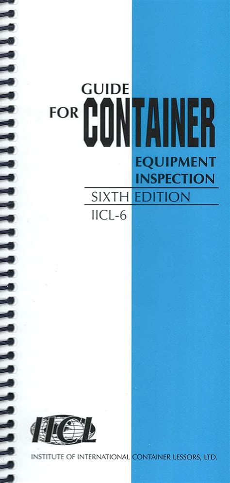 Guide for Container Equipment Inspection