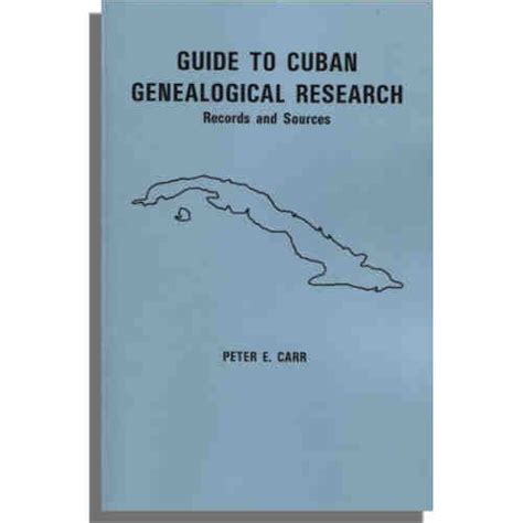 Guide to Cuban Genealogical Research