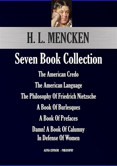 H. L. Mencken Seven Book Collection