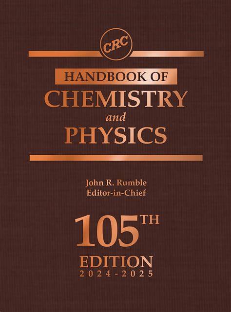 HANDBOOK OF CHEMISTRY AND PHYSICS