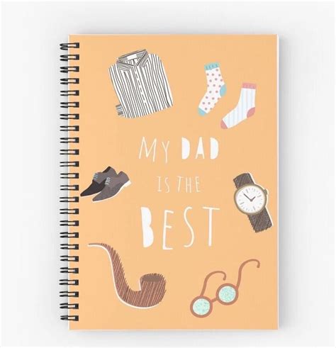 HAPPINESS IS BEING A FATHER: Journal Notebook
