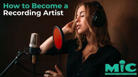 HOW TO BECOME A PROFESSIONAL RECORDING ARTIST