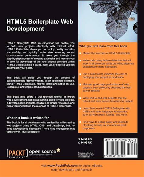 HTML5 Boilerplate Web Development