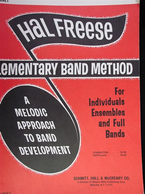 Hal Freese Elementary Band Method (Clarinet)