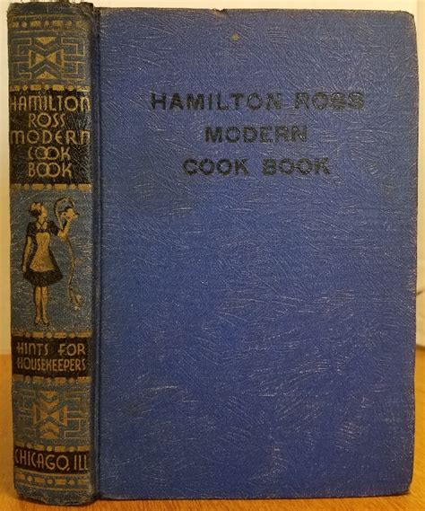 Hamilton Ross Modern Cook Book