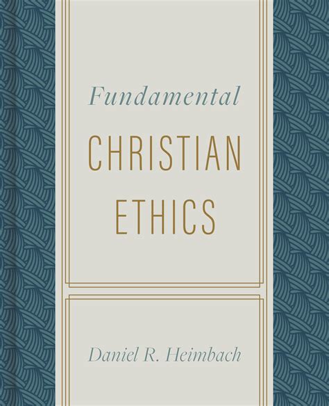 Handbook of Christian Ethics