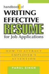 Handbook of Writing Effective Resume for Job Applications