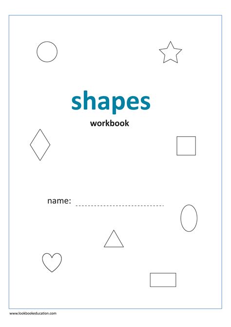 Handwriting Workbook: Identifying Shapes
