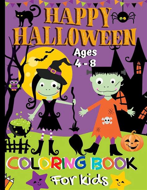 Happy Halloween: Coloring Book