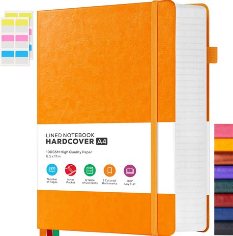 Hardcover Notebook Orange