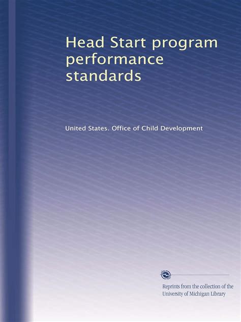 Head Start Program Performance Standards Preamble- Part 1