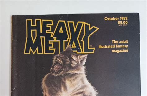 Heavy Metal Magazine October 1982