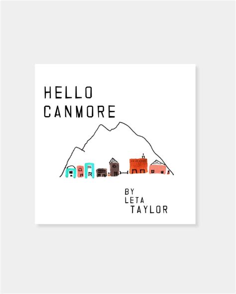 Hello Canmore