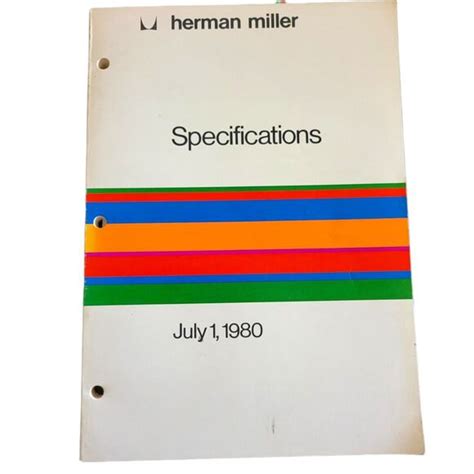 Herman Miller Specifications