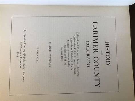 Hidden History of Larimer County