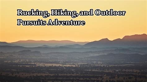 High Adventure Outdoor Pursuits