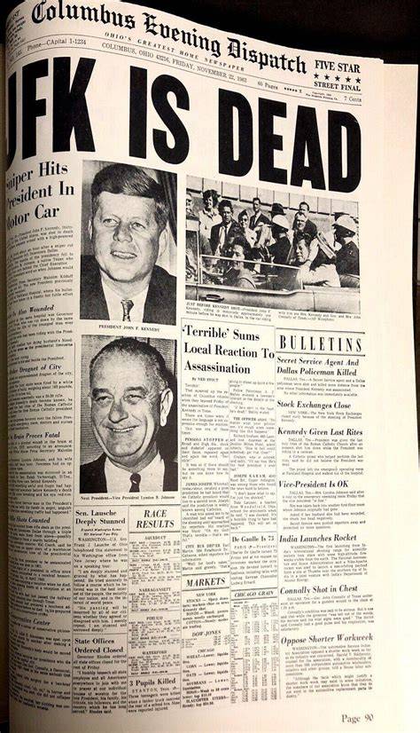 Historic Pages from the Columbus Dispatch