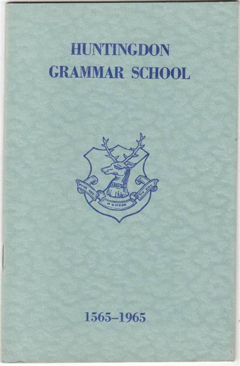 History of Huntingdon Grammar School
