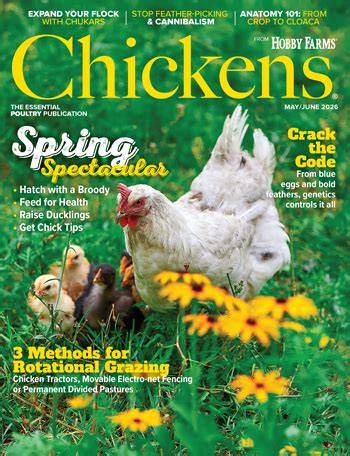 Hobby Farm Chickens Magazine May June 2020