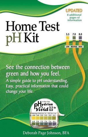 Home Test pH Kit Book