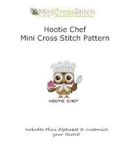 Hootie Chef Mini Cross Stitch Pattern