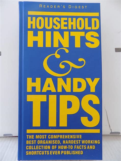 Household Hints and Handy Tips
