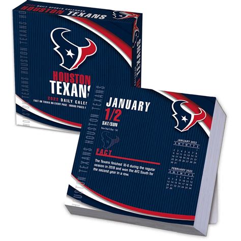 Houston Texans - Box 2010 Box Calendar