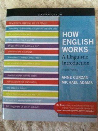 How English Works: A Linguistic Introduction
