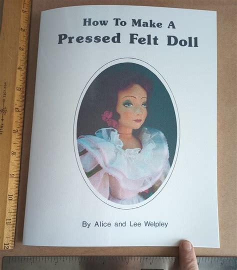 How To Make A Pressed Felt Doll