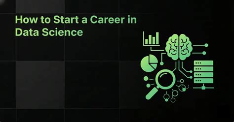 How To Start a Career in Data Science