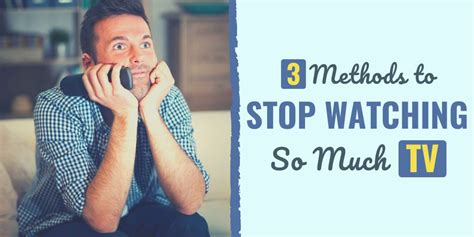 How To Stop Watching TV