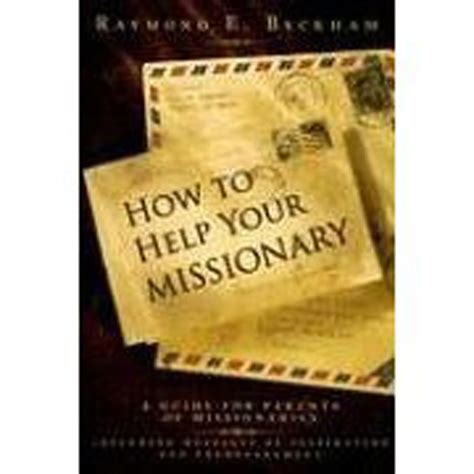How to Help Your Missionary