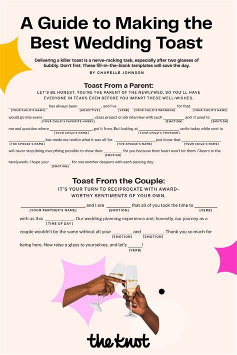 How to Write Wedding Speeches & Toasts