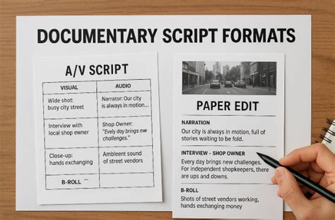 How to Write a Documentary Script