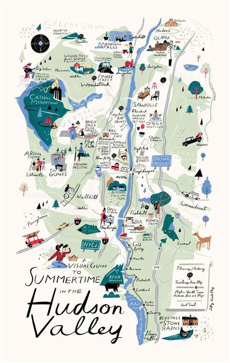 Hudson Valley Map