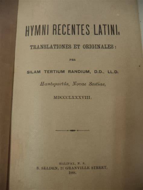 Hymni Recentes Latini